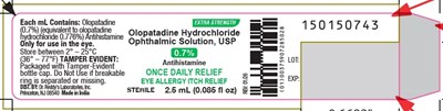 Container (Olopatadine HCl 0.7 2.5ml Bottle Label Control)